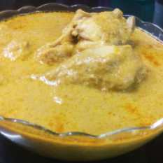 Chicken curds curry